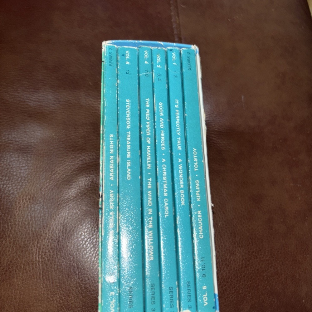 The Junior Great Books Discussion Program Series 3 Vintage 60's 6 Volumes